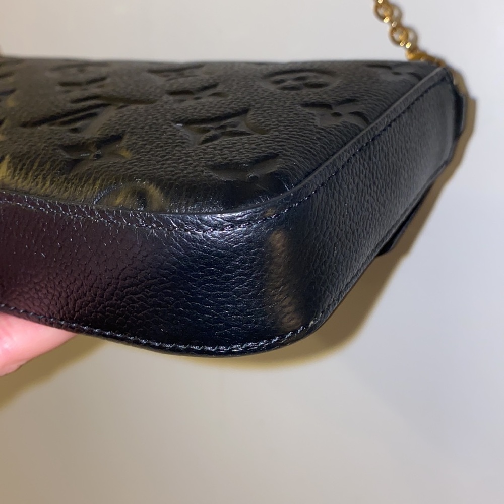 RARE🔥 Monogram Empreinte Leather Felicie Pochette - Picture 16 of 17